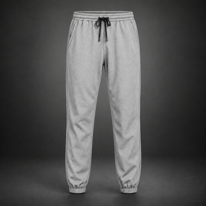 Unisex Premium Charcoal Grey Regular-Fit Sports Lower
