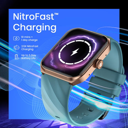 Fastrack Limitless X2 Black | Bluetooth Calling Smartwatch
