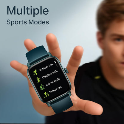 boAt Wave Call 3 Aqua Blue | Bluetooth Calling Smartwatch