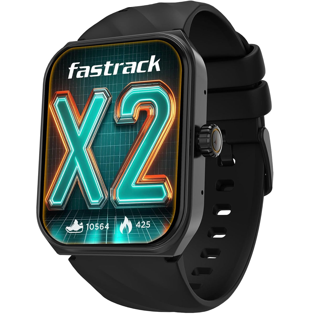 Fastrack Limitless X2 Black | Bluetooth Calling Smartwatch