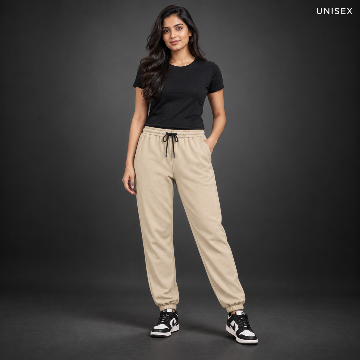 Unisex Premium Light Grey Regular-Fit Sports Lower
